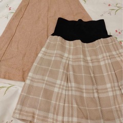  【11/10まで】膝丈スカート4点まとめ売り（美品・未使用多め）の画像