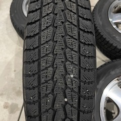 ジムニー　スタッドレス付きホイールの画像