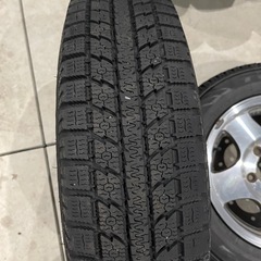 ジムニー　スタッドレス付きホイールの画像