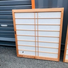 無料　障子　92×82の画像
