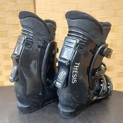 札幌【26,0～26,5cm NORDICA アルペンスキーブーツ】Thesis 03 アウトソール298mm 4バックル 黒 ブラック スキー靴 ノルディカ 北20条店の画像