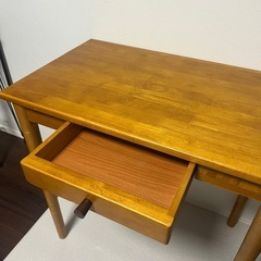 【北欧／カリモク風】天然木　koeki 　デスクの画像