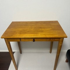 【北欧／カリモク風】天然木　koeki 　デスクの画像