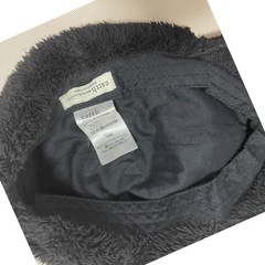 アースミュージック★黒　ボアキャップの画像