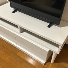 テレビ台 テレビボード ホワイト  の画像