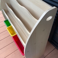 おもちゃ　収納　棚　えほん絵本の画像