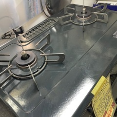 【LPガスコンロ】【リンナイ】クリーニング済/6ヶ月保証付き【管理番号10811】九の画像