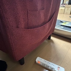 お洒落な2人掛けソファの画像