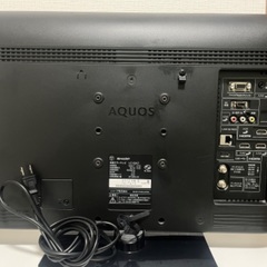 ‼️ジャンク品‼️液晶カラーテレビ22型AQUOSの画像