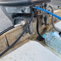 船　船外機　レジャーの画像