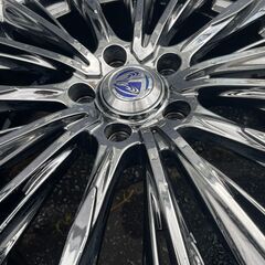 ベルサスヴォウジェ18インチサマータイヤ225/45R18セット 美品バリ溝ヴォクシーなどにの画像