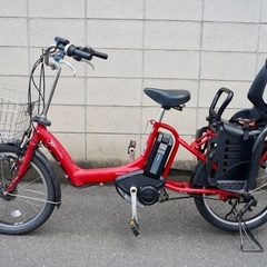 {受付中}🔴⭐️超特価⭐🔴 電動自転車 ブリヂストン 20インチ 子供乗せ 中古 102703の画像