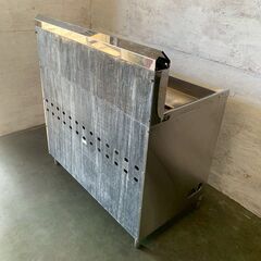 タニコー LPガス用 ガスフライヤー 2槽式フライヤー 業務用 厨房 厨房機器 店舗 店舗用品 動作確認済 W1050×D600×H850 Y2392の画像