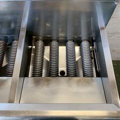 タニコー LPガス用 ガスフライヤー 2槽式フライヤー 業務用 厨房 厨房機器 店舗 店舗用品 動作確認済 W1050×D600×H850 Y2392の画像