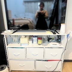 引き取り希望　テレビ台　収納チェストの画像