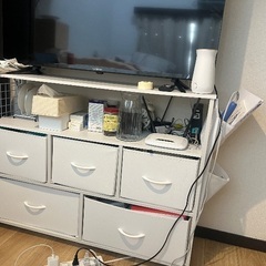 引き取り希望　テレビ台　収納チェストの画像