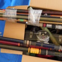 釣り竿・釣り道具一式　USEDの画像