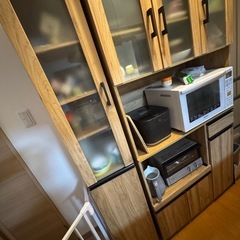 【大特価】食器棚　ニトリ　　おしゃれの画像