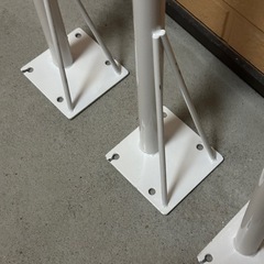 DIY用脚 ４本 高さ720mm  テーブル用 アイアン 鉄 スチール  の画像