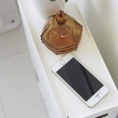 山崎実業 タワー トイレットペーパーストッカー ホワイトの画像