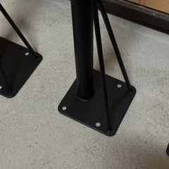 DIY用脚 ４本 高さ720mm  テーブル用 アイアン 鉄 スチール の画像