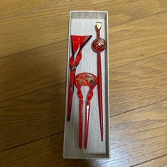 草履、バック追加で簪のセットの画像