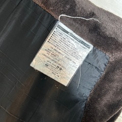 座椅子　茶いろ色の画像