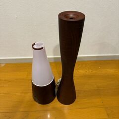 Sablier サブリエ 超音波アロマ加湿器 PR-HF003W ウッドの画像