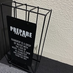 36Lゴミ箱＋おしゃれ傘立てセット　ブルックリン　アイアンの画像