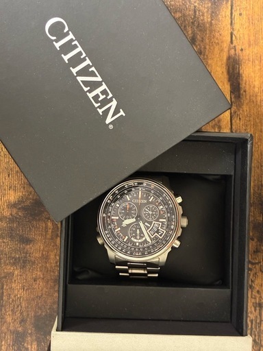 大幅にお値下【美品】CITIZEN航空時計 BY0080-57E