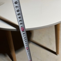 （お譲り者決まりました）丸テーブル の画像