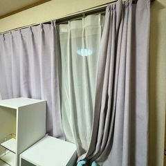 【11月13日一旦〆】ニトリ3種カーテンレースセットの画像