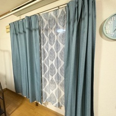 【11月13日一旦〆】ニトリ3種カーテンレースセットの画像