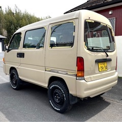 サンバーディアスバン　リフトアップ　エンジン載せ替え済みの画像