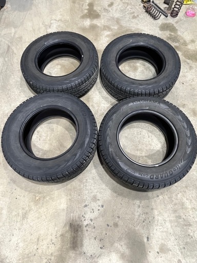 ヨコハマ　アイスガード　GO75 225/70R16 2018年製　8分山