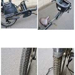 {受付中}🔴⭐️超特価⭐🔴 電動自転車 ヤマハ 20インチ 子供乗せ アシスト 中古 110801の画像