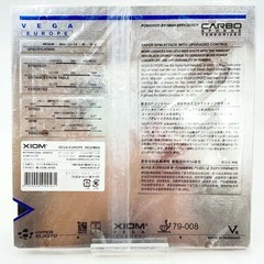 【未使用】XIOM エクシオン 卓球 ラバー ヴェガヨーロッパ レッド 赤 MAXの画像
