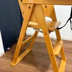 ベビーチェア　澤田木工所　リトルウッドハイチェア　ナチュラルカラーの画像