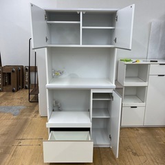 土井インテリア工業 レンジボード 収納家具 キッチン家具 のご紹介です！の画像