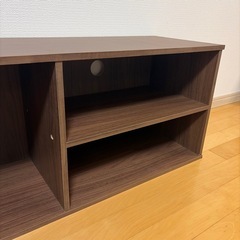 無料　テレビ台　ウォールナットの画像