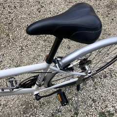 678、クロスバイク(ホワイト)の画像