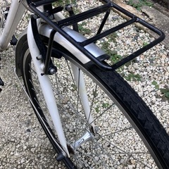 678、クロスバイク(ホワイト)の画像