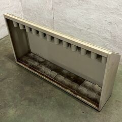 TERAMOTO 24本用 傘立て 店舗 商業施設 業務用 店舗什器 テラモト アンブレラスタンド 中古 玄関用品 収納用品 インテリア Y2394の画像