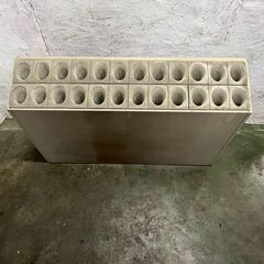 TERAMOTO 24本用 傘立て 店舗 商業施設 業務用 店舗什器 テラモト アンブレラスタンド 中古 玄関用品 収納用品 インテリア Y2394の画像