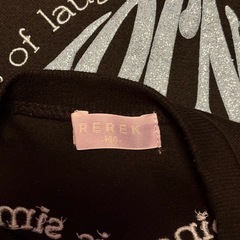 140黒　トレーナー　AEON購入品の画像