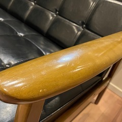 カリモク60 Kチェア　2シーターの画像