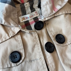 トレンチ風コート　サイズ110の画像