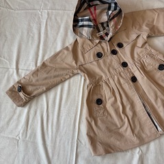 トレンチ風コート　サイズ110の画像