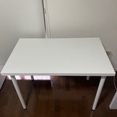 LINNMON リンモン / ADILS オディリス テーブル, ホワイト, 100x60 cmの画像