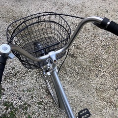 677、シティサイクル27インチ(シルバー)の画像